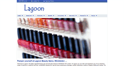 Desktop Screenshot of lagoonspa.co.uk